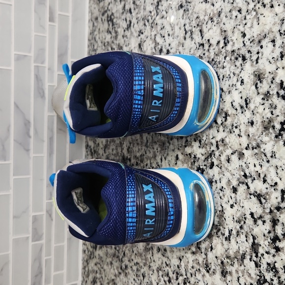 Platinum Gray & Binary Blue Nike Air Max Navigate Running Shoes  14 - 454251-043 - Picture 4 of 7